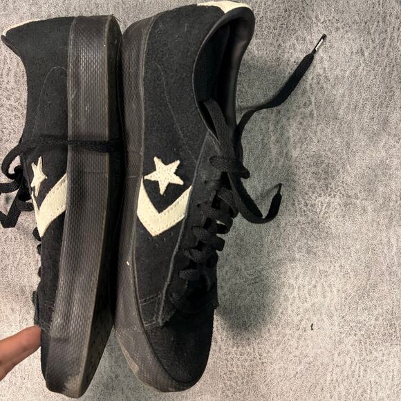 Converse Cons Pro Leather Pro Ox Black Sneakers - Picture 4 of 5